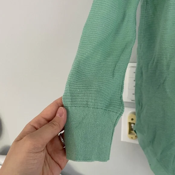 Loft lightweight cardigan in mint green - Picture 4 of 8